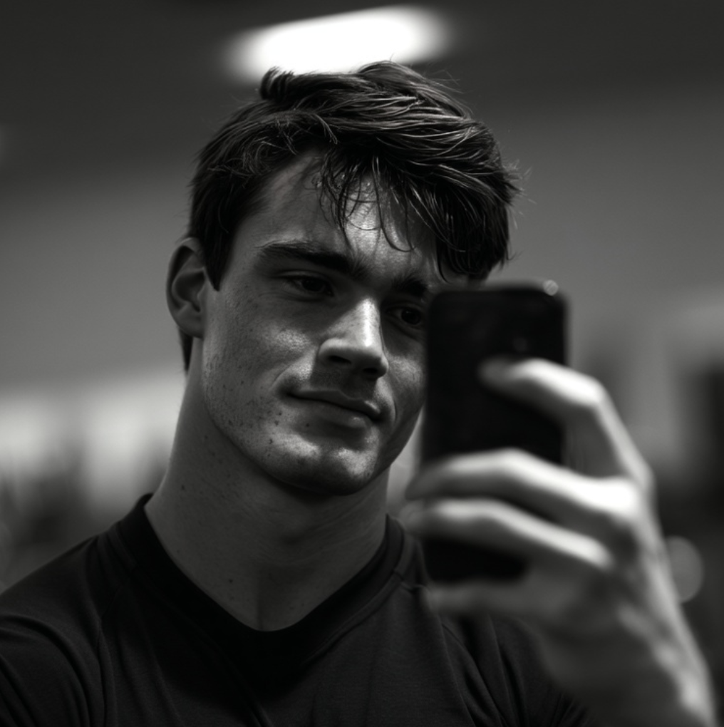 Gym selfie