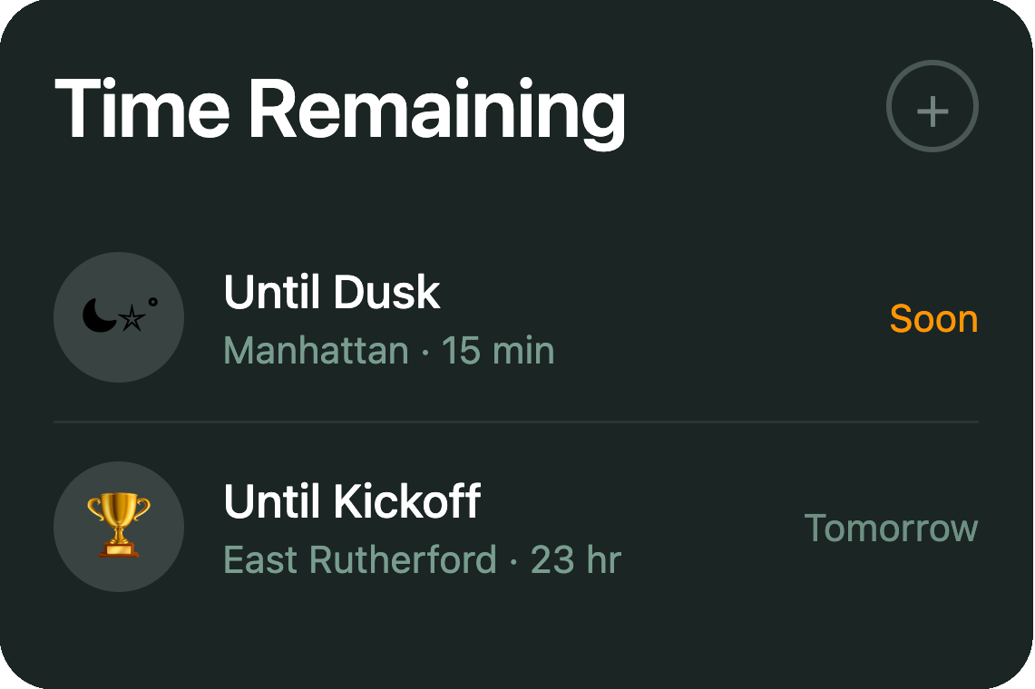 Time Remaining
